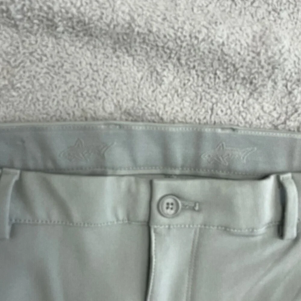 Greg Norman Men's 34x29 Gray Tech pants G1885